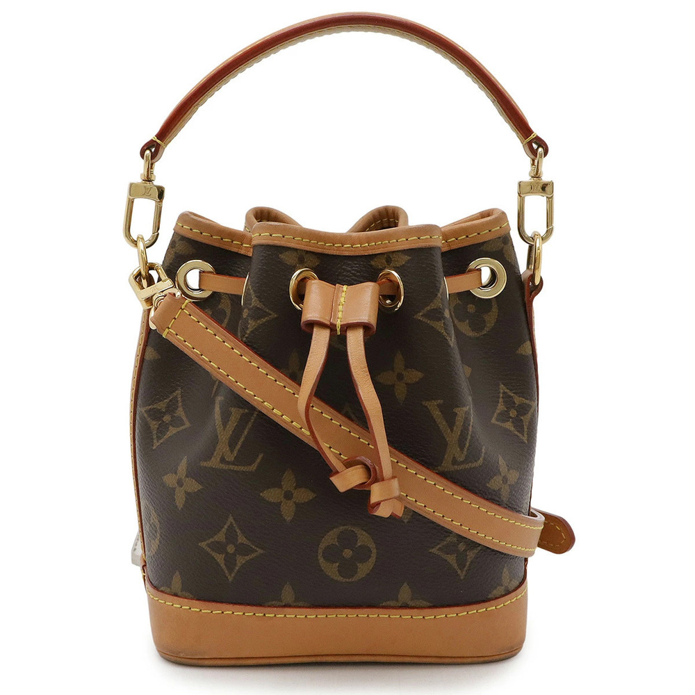 LOUIS VUITTON Monogram Noe Handbag Crossbody Drawstring